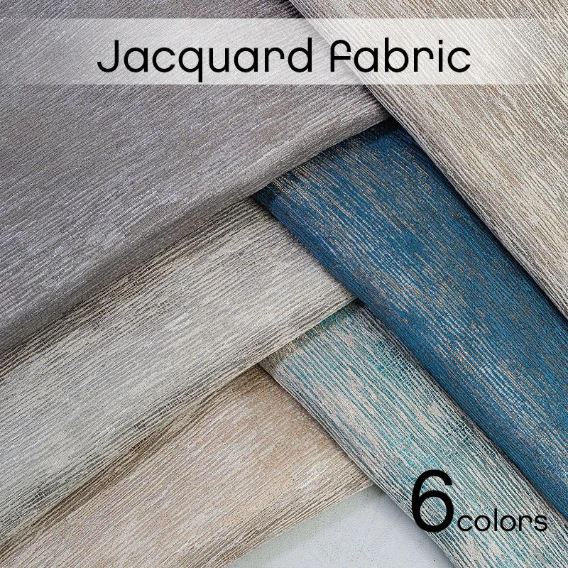 100x280cm Nordic Style Jacquard Fabric Modern Luxury Velvet Fabric for Diy Tablecloth Sofa Cushion Curtain Upholstery Crafts