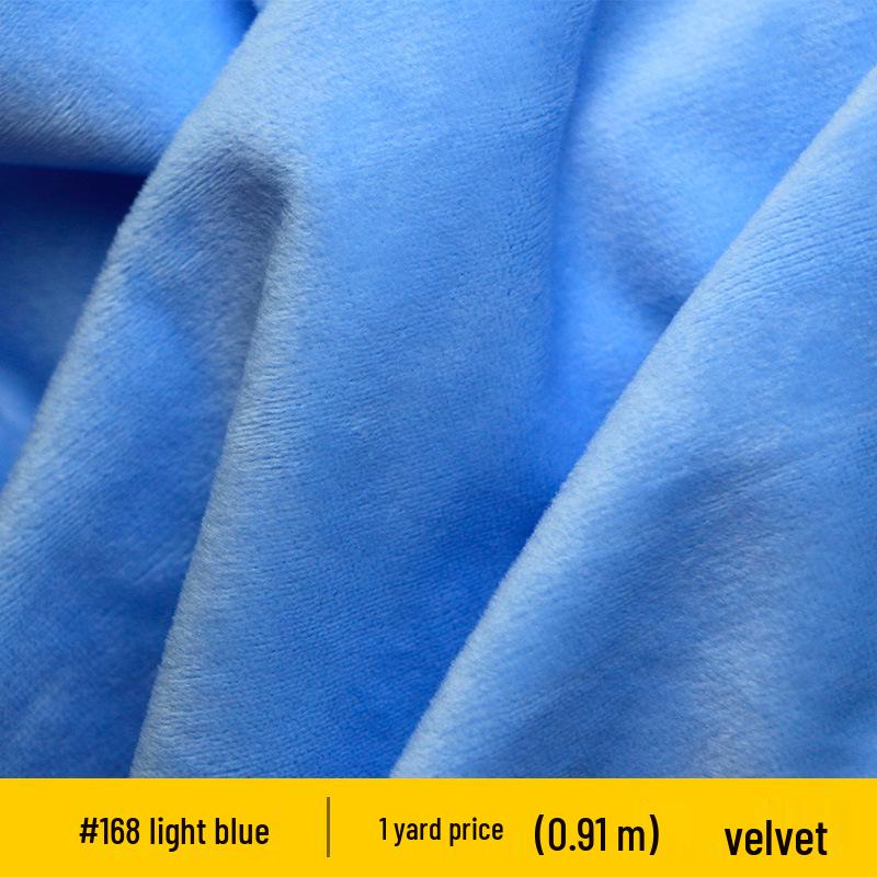 Кристально-мягкий короткий плюш 1 мм для кукол и подушек