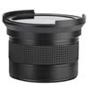 EBTOOLS 58mm Wide Angle Fisheye Lens, 0.35X, 7.5 X 6 X 5cm, 67mm Front Diameter, for Canon, Nikon, Minolta, and Pansonic