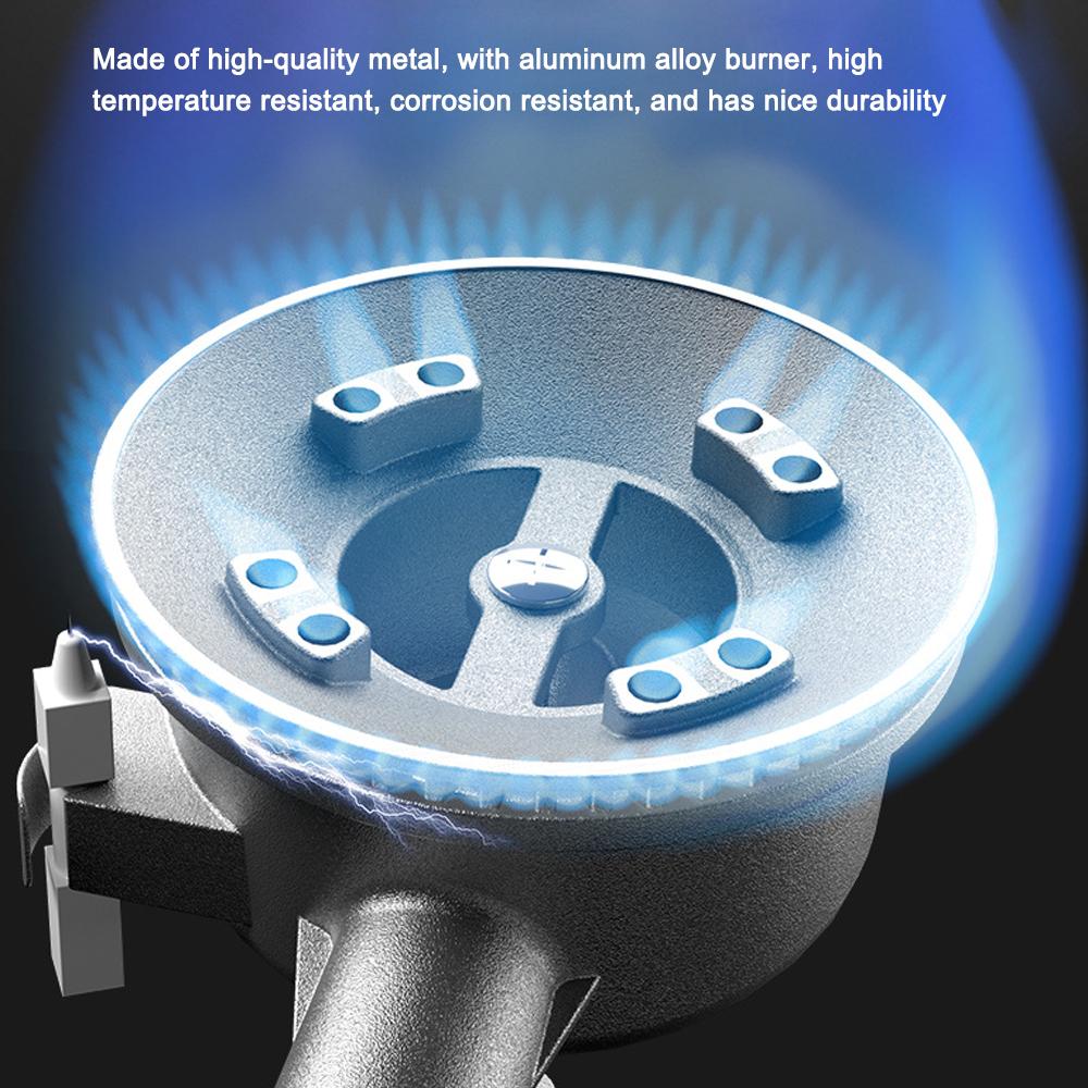 Кассетная плита Портативная газовая горелка Бутановая плита 2,9 кВт с пьезо-зажиганием для приготовления пищи на открытом воздухе