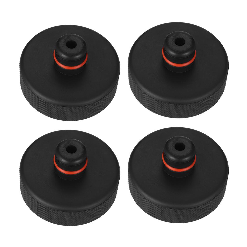 Замена подушек подъемного домкрата для модели Tesla 3SXY, 4 шт. резиновых подушек домкрата с футляром для хранения,