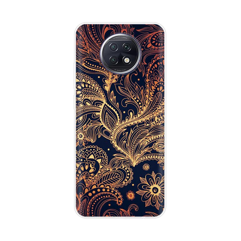 Модный ТПУ Чехол для телефона Xiaomi Redmi Note 9T Мягкий Силиконовый Чехол с Рисунком для Redmi Note 9T 5G Чехол Note9T 9 T coque цветок