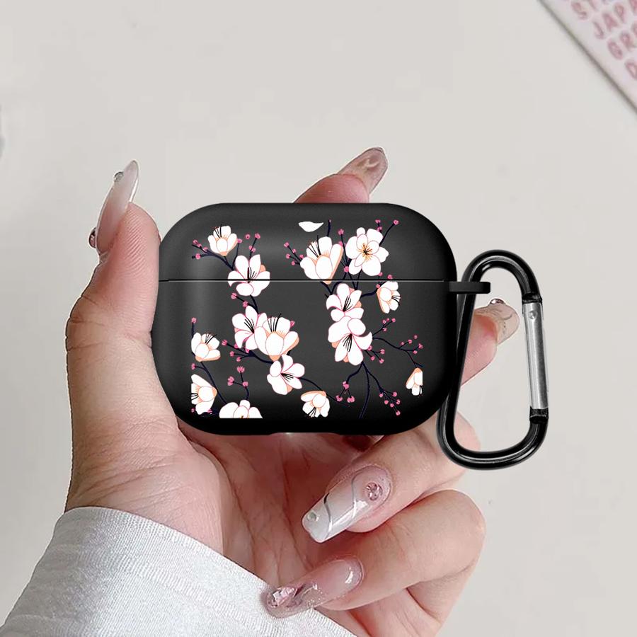 Чехол для наушников Чехол-обложка Для Airpods 3 Pro3 1 Pro2 4 Pro 2 Мультяшные Цветущие Вишни