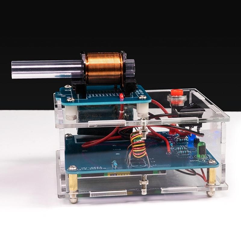 Набор для практики пайки Самодельный Электромагнитный Излучатель DIY Набор Катушки Повышающий Передатчик с Платой Высокого Напряжения