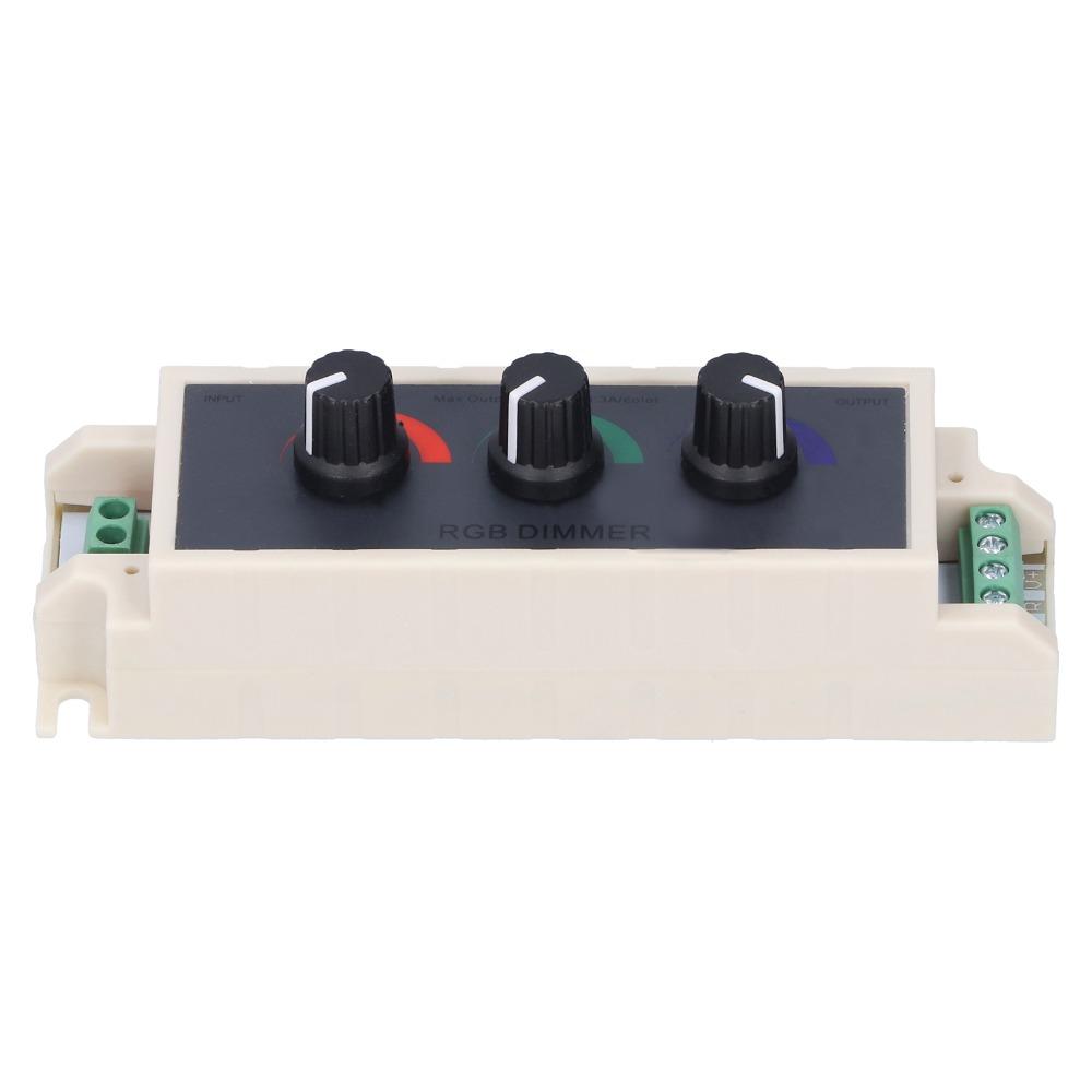 DC12-24V RGB Knob Dimmer 3A/channel Dimmer Switch Durable Smart LED Light Light Strip