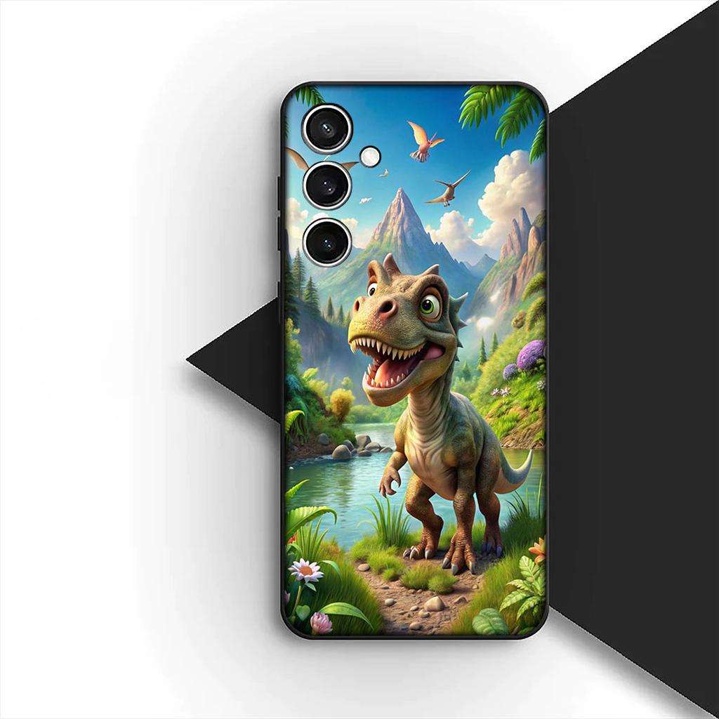 Чехол для Xiaomi Redmi Note 12 11 10 A3 Pro 10A 10C 12C Note12 5G 4G Корпус Силиконовый Чехол для Телефона Обои Динозавр Аниме