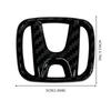 WDM2 50x40mm ABS Car Steering Wheel Cover Emblems Stickers for Honda Envix Odyssey City Jazz Fit CRV Civic Accord Insight Jade Vezel