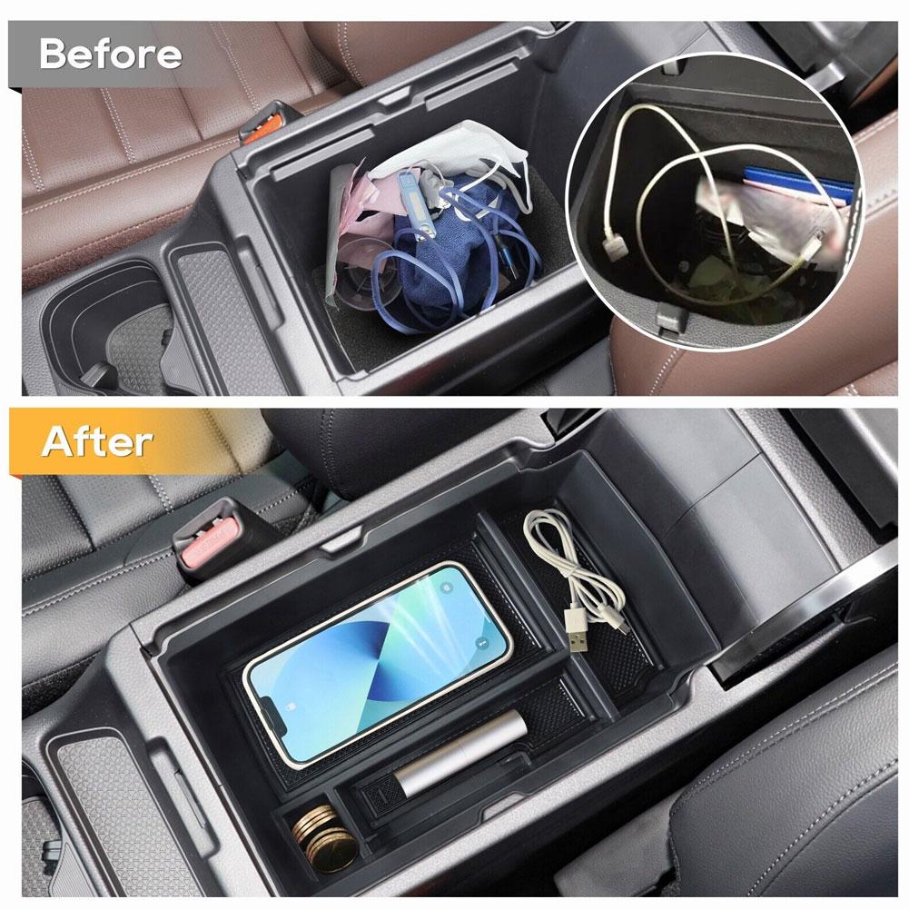 Car Central Armrest Storage Box For Honda CRV 6Th 2024 Center Console Organizer Holder Containers Car Accessories