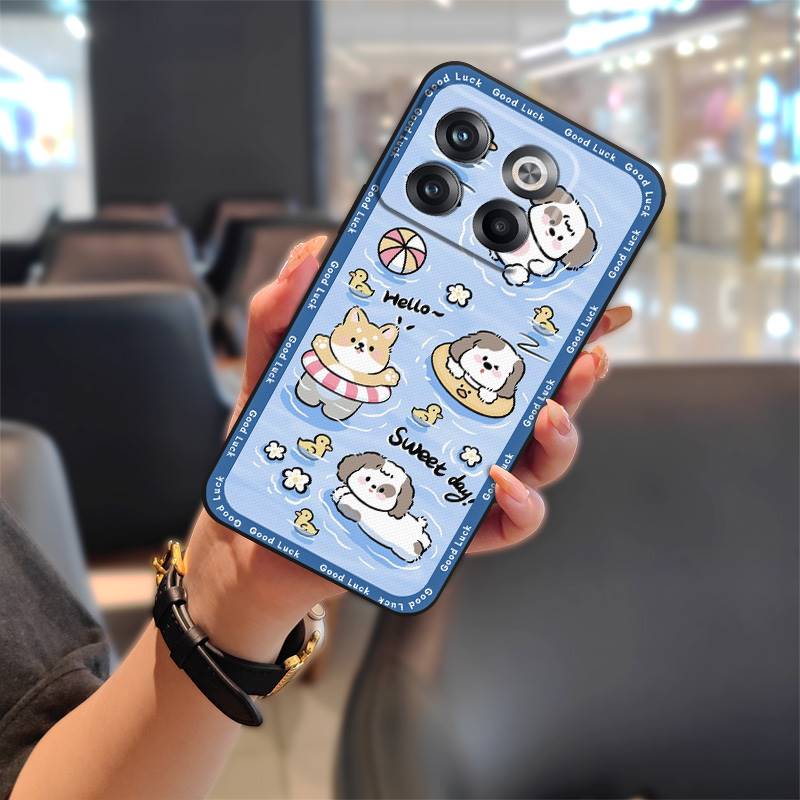 Мягкий чехол-накладка с полным покрытием для OnePlus Ace Pro/1+Ace Pro/1+10T, чехол с мультяшным рисунком, противоударный, прочный, из ТПУ, милый