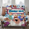 Мультяшное одеяло G-Guys funny F-Family Легкое Для общежитий, Дневного сна, Гостиной, Офиса, Дивана, Всесезонное