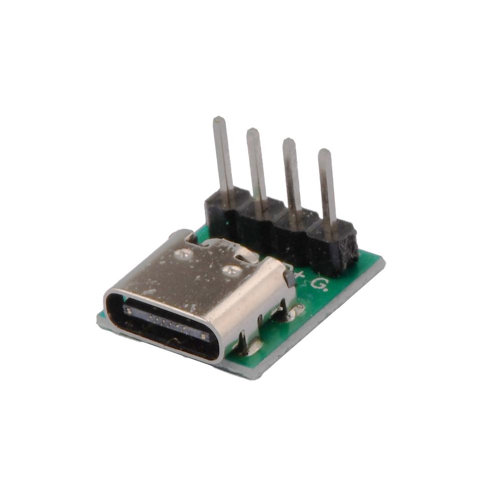 5 шт. Плата разъема USB Type C DIY 3.1 Серийная базовая плата-расширитель Разъем мама 16P Для кабеля передачи данных