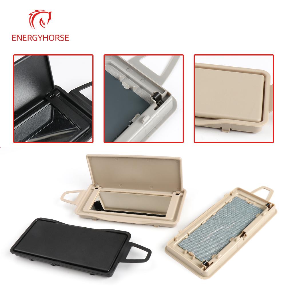 Для Mercedes E CLS салон автомобиля козырек от солнца козырек для макияжа косметическое зеркало чехол для Benz W212 W218 автоаксессуары