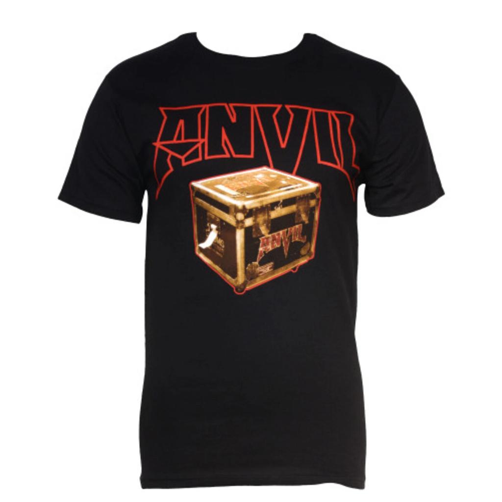 ANVIL cd lgo ROAD CASE Official SHIRT LAST XL OOP hard n' heavy metal on metal
