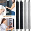 2PCS Anti-static Refrigerator Door Knob Cover Antifouling Oven Doorknob Cover  Kitchen
