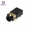 PJ-342 3.5mm Headphone jack PJ-242 6Pin Audio Socket Sinking Plate DIP Gold Plated Connector
