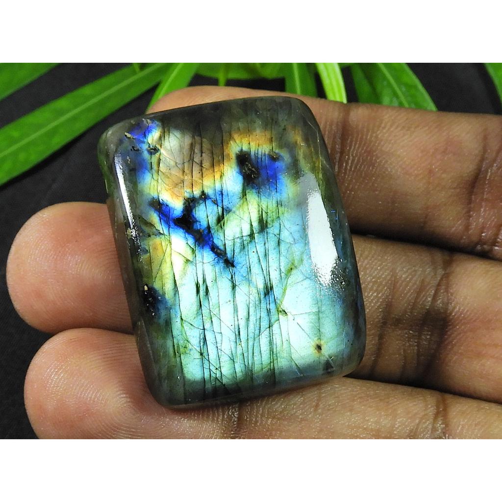 28X37ММ Натуральный Фиолетовый Лабрадорит Октагон Кабошон Свободный Драгоценный Камень 111 Карат. SK-4216