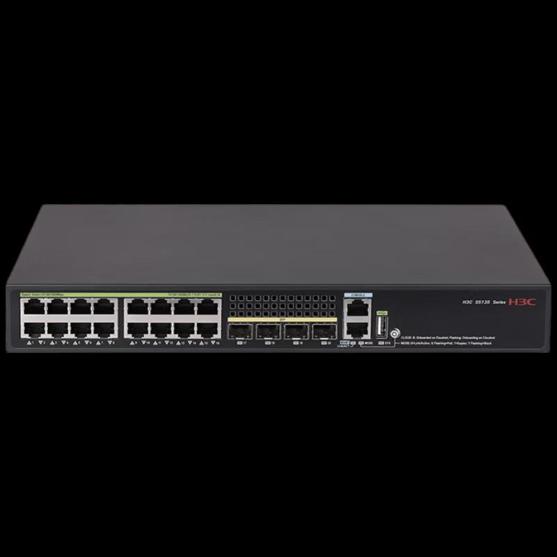 H3C S5135S-16FP4S-EI Enterprise Gigabit PoE Managed Switch