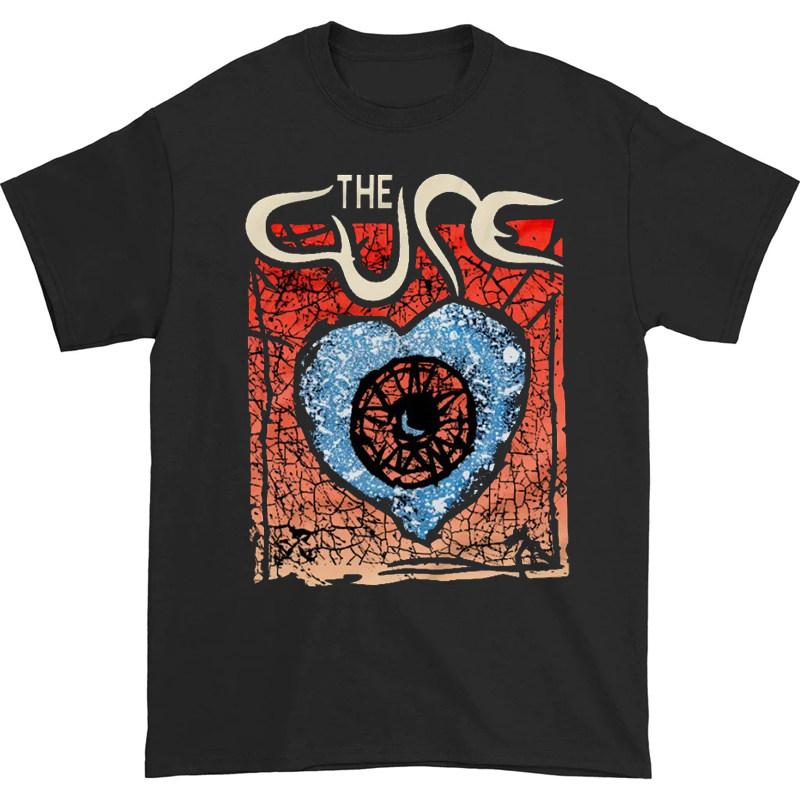 1992 The Cure Band Vintage American Retro Rock Longsleeved Casual Tshirt Tshirt