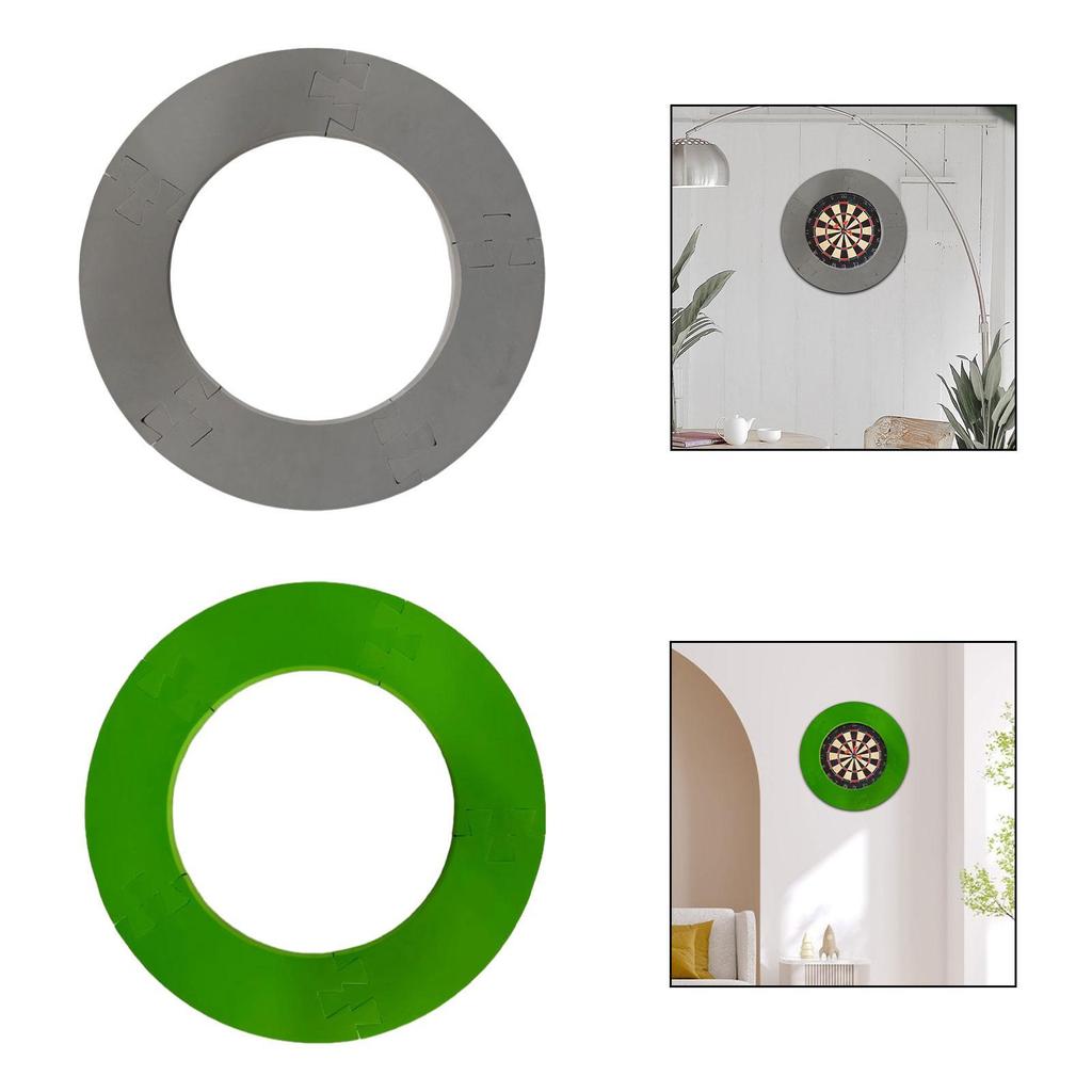 Dart Board Wall Protector Border Protection Loop Stable Round Backing EVA Dartboard Surround for Office Garage Game Room Home