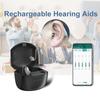 Rechargeable Digital Hearing Aid Adjustable Volume Deaf People Mini Sound Amplifier Portable Hearing Amplifier For Elderly
