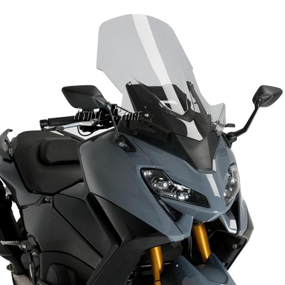 Аксессуары для мотоциклов YAMAHA TMAX560 TMAX 560 T-MAXA560 T-max 560 2022 2023 2024 Ветровое стекло Ветрозащитный дефлектор Защитное стекло