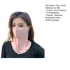 Summer Face Guard Moisture-Wicking Fabric Breathable Elastic Neck Gaiter Sun Protection Ice Silk Face Guard