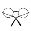 Vintage Round Metal Frame Resin Lens Kids Eye Glasses Photography Studio Prop