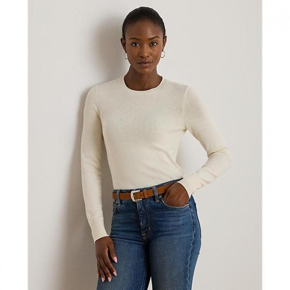 Lauren Ralph Lauren Cotton Blend Sweater Wmlrswes6820876101
