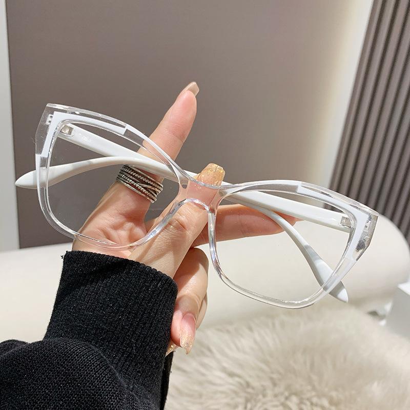 Optical Spectacle Eyeglasses Frames For Women Anti Blue Light Blocking Glasses Brand Designer Cat Eye Fashion Reading Glasses