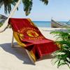 Пляжное полотенце с принтом Manchester United F, большое, мягкое, быстросохнущее, для пляжа, кемпинга, плавания