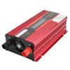 Красный инвертор питания Модифицированная синусоида 12В 24В в 220В Автомобильный преобразователь с универсальной розеткой, USB-портом для зарядки, ЖК-дисплеем