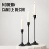 3 Piece Party Decoration Ornaments Metal Candle Holder European Candle Holder