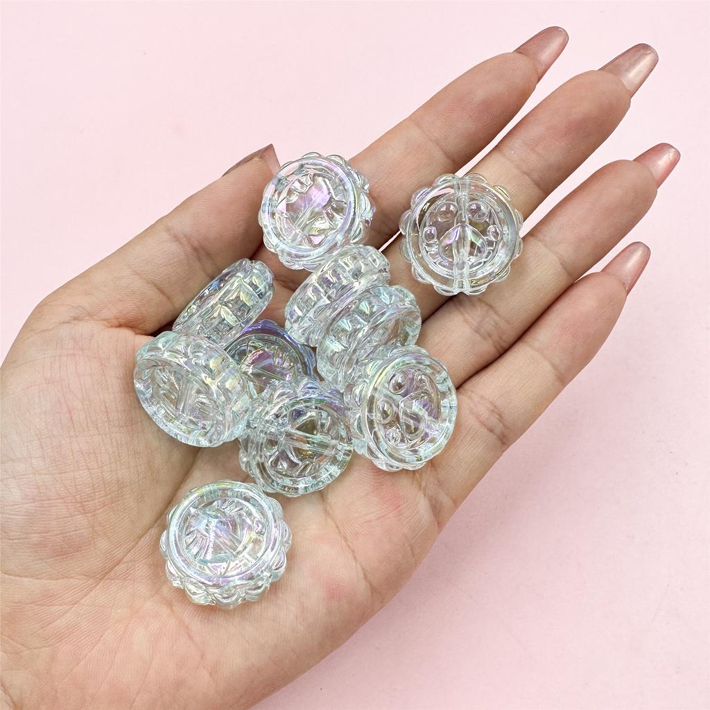 Модные акриловые DIY 10 шт. DIY ювелирные аксессуары для изготовления браслетов и сережек свободные бусины 23,4 мм кошка