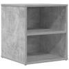 Corner Shelf Concrete Grey 200 x 40 x 45 cm Engineered Wood