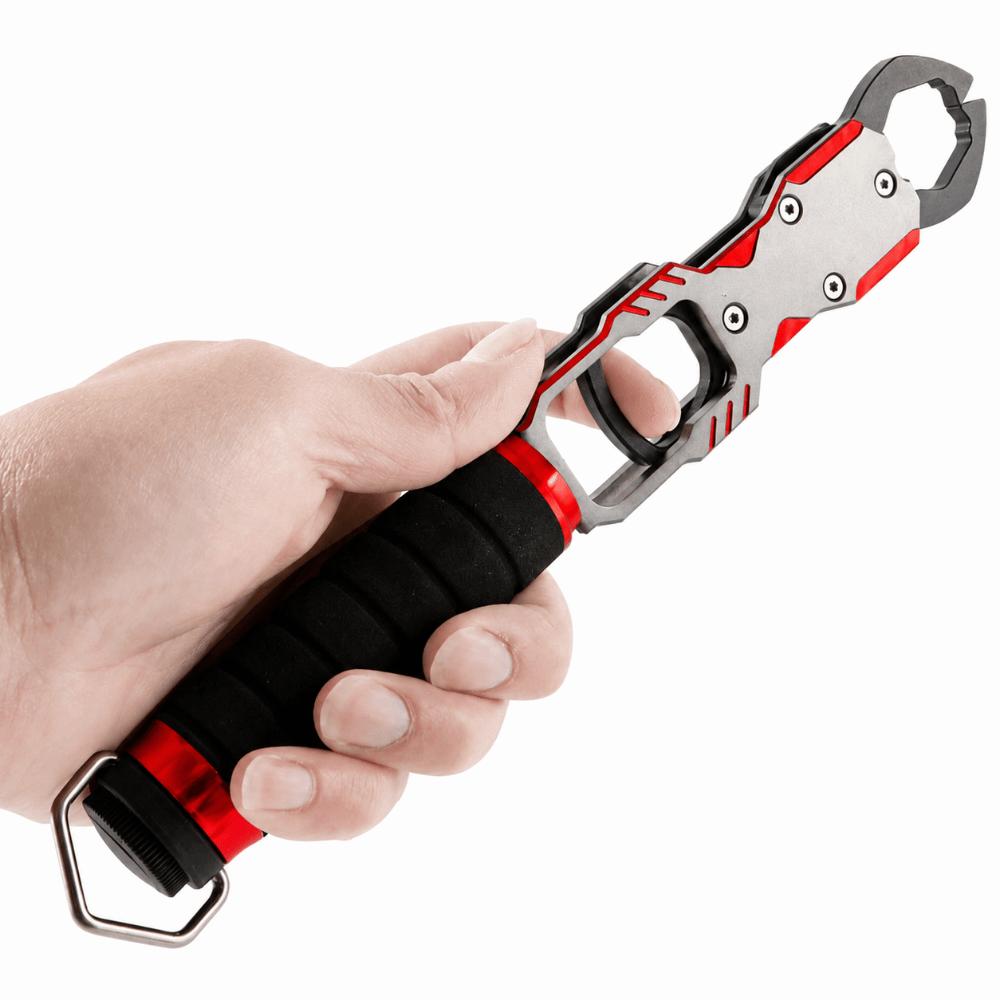 Aluminum Alloy Fish Lip Gripper with 40lb Scale Fish Holder Fishing Grabber  Catch and Release