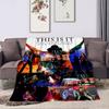 1PC Michael Jason blanket, all-season lightweight home office outdoor nap multifunctional blanket, Christmas gifts