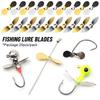 Spinnerbait Fishing Lure Blades Custom Spinnerbait Prop Blade Hot Fly Propeller Spin Fishing