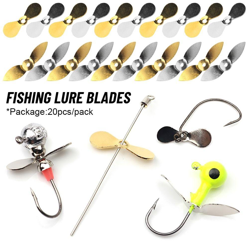 Специальные лезвия для рыболовных приманок Спиннербейт Спиннербейт Пропеллерное лезвие Горячая муха Пропеллер Вращающаяся блесна Рыбалка