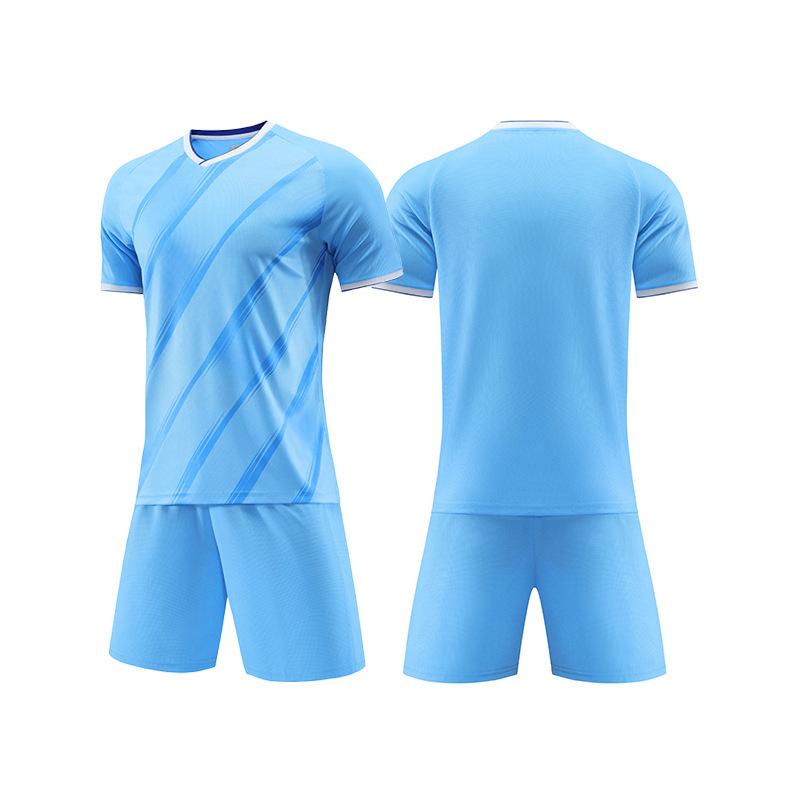 Football Jersey Set Light Version Jersey Men'S Game Jersey Adult Sports ShortSleeved Training Jersey