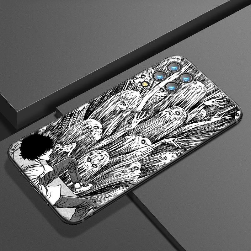 Junji Ito Terror Horror Anime Phone Case For Samsung A21 A30 A50 A52 S A13 A22 A32 4G A23 A33 A53 A73 5G A12 A31 A51 A70 A71 A72
