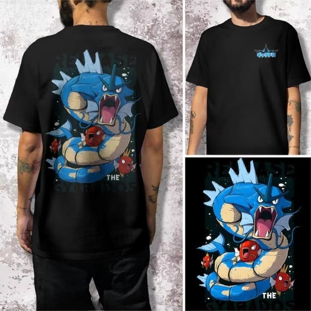 2025 Summer Pokmon Anime Popular Characters Cotton Printed Tshirt Unisex Harajuku Loose Casual Versatile Shortsleeved