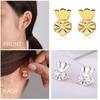 2 Ps 0.39x0.55in Crown Earring Backs Replacements for Posts Earring Backings Secure for Studs Hypoallergenic Locking