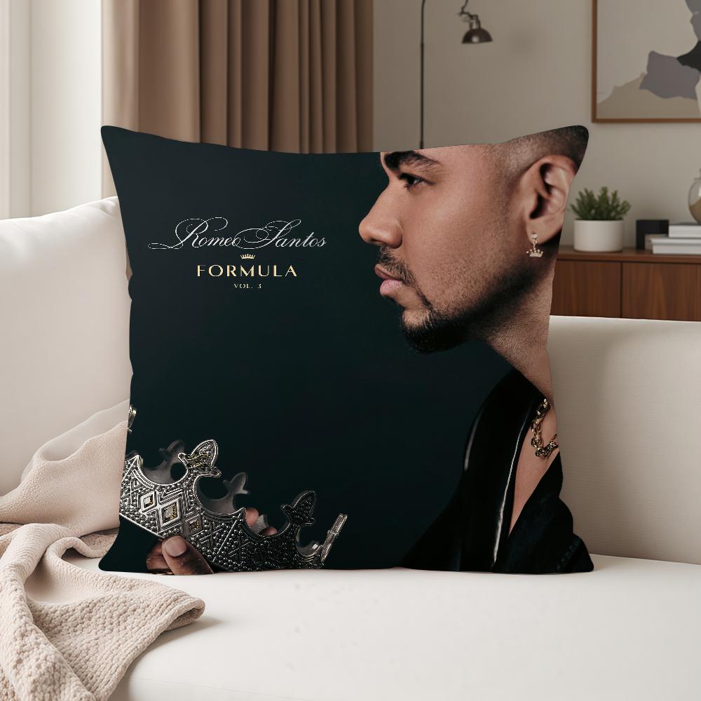 Latin Singer Rromeo Santos Better Late Than Never Pillow Case Suitable For Bedrooms Living Rooms Cars Home Decoration