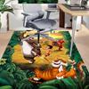 Jungle Book Adventure Carpet For Playroom Bedroom Living Room Sofa Home Decorkids Game Area Rug Nonslip Floor Mat
