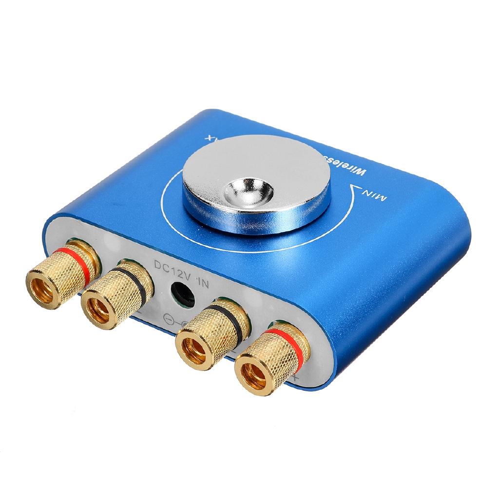 100 Вт Цифровой усилитель Hifi Стерео Bluetooths 12 В 4.2 Домашний Аудио Усилитель Мощности