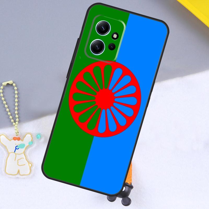 Чехол-флаг цыганский Рома для Xiaomi Redmi Note 14 13 9 10 11 12 15 Pro Plus Чехол для Redmi 15 C 14C 12C 10C 13C