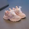 2025 весна новые спортивные туфли для девочек туфли для девочек мягкая подошва нескользящие туфли принцессы новые кроссовки детская обувь
