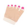 Летние носки Half Palm Five Fingers Socks с невидимым тонким каблуком спереди с открытым носком женские неглубокие сандалии носки с раздвоенным носком