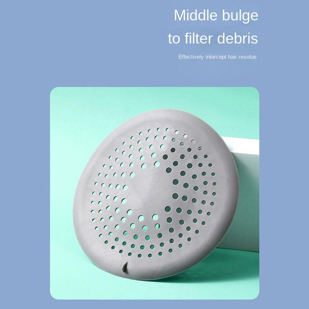 Floor Drain Sink Strainer Round Shape Mesh Trap Shower Drain Pad Kitchen Bathroom Accessories
