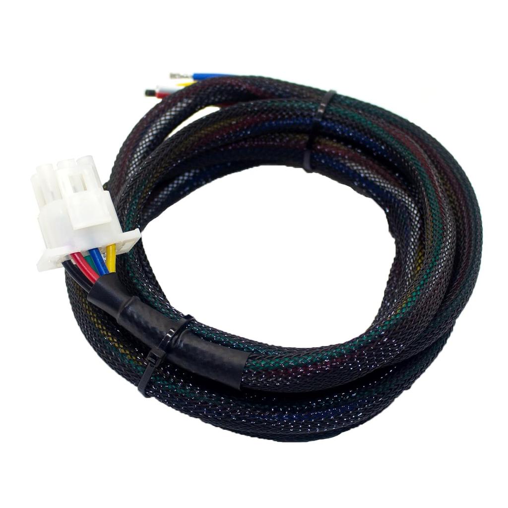 6Pin Wiring Harness Fit For Leer Pickup Topper With A TAG Fuse Box Truck Camper Cap Adaptor Harness Kit Power For High Brake Light/Dome Light/Lock